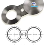 Spectacle blind flange